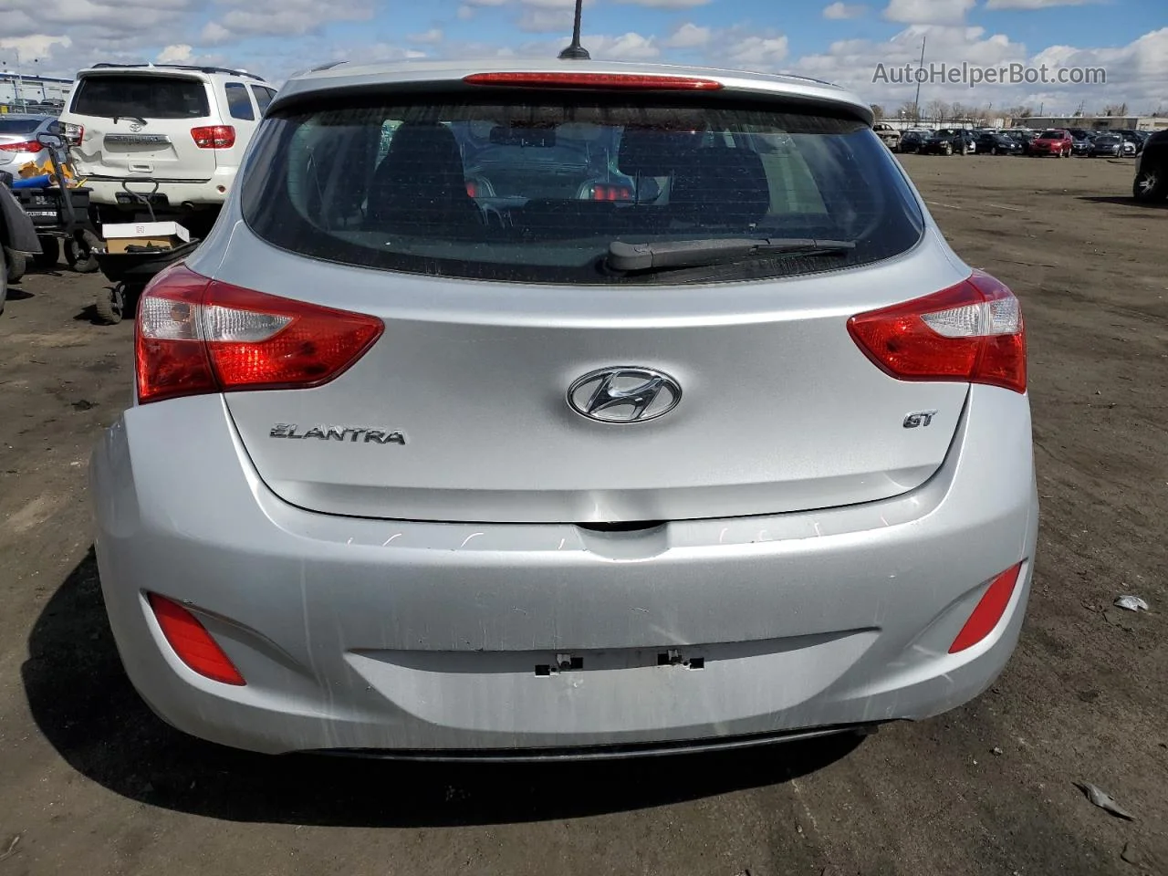 2016 Hyundai Elantra Gt  Silver vin: KMHD35LH5GU252400