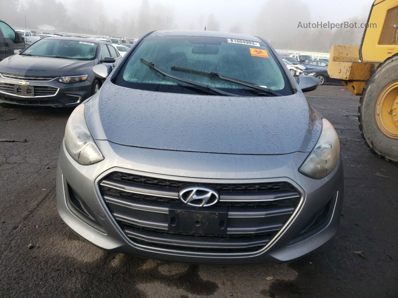 2016 Hyundai Elantra Gt  Silver vin: KMHD35LH5GU254373