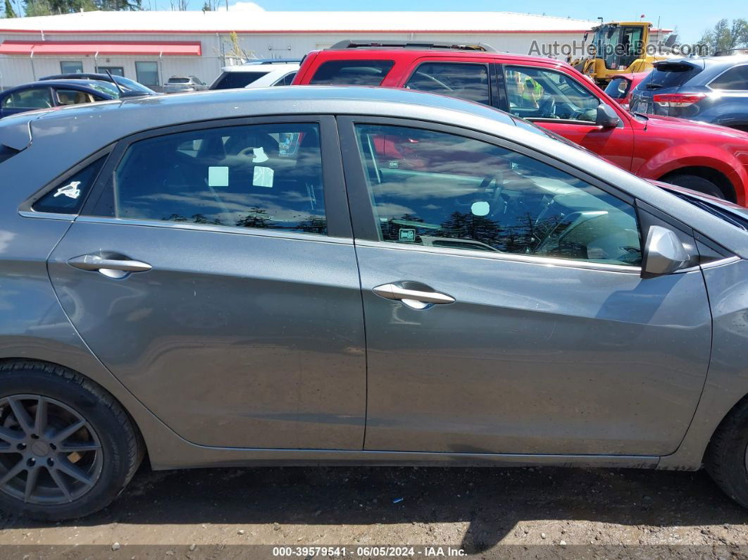 2017 Hyundai Elantra Gt   Gray vin: KMHD35LH5HU350103