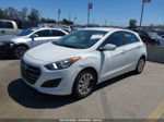 2017 Hyundai Elantra Gt   White vin: KMHD35LH5HU352207