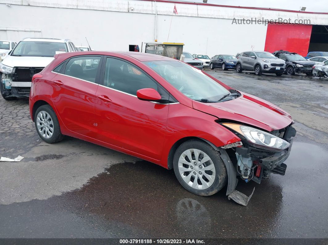 2017 Hyundai Elantra Gt Maroon vin: KMHD35LH5HU353812