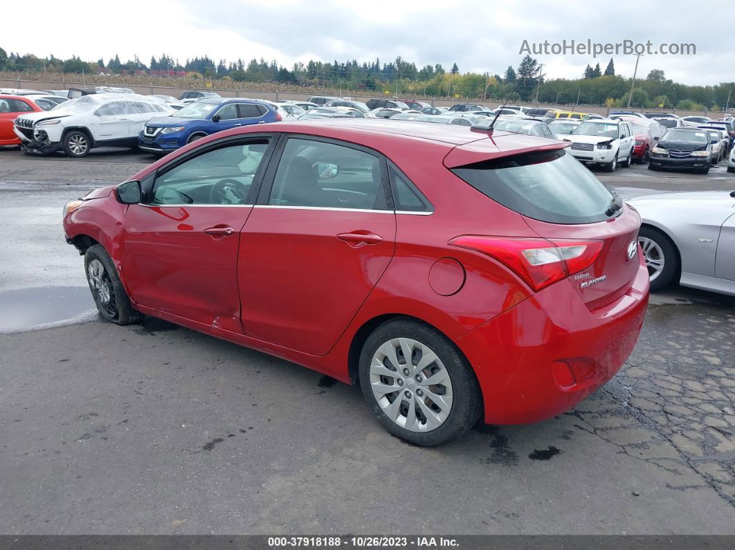 2017 Hyundai Elantra Gt Maroon vin: KMHD35LH5HU353812