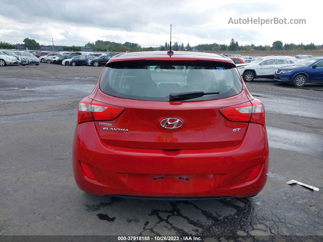 2017 Hyundai Elantra Gt Maroon vin: KMHD35LH5HU353812