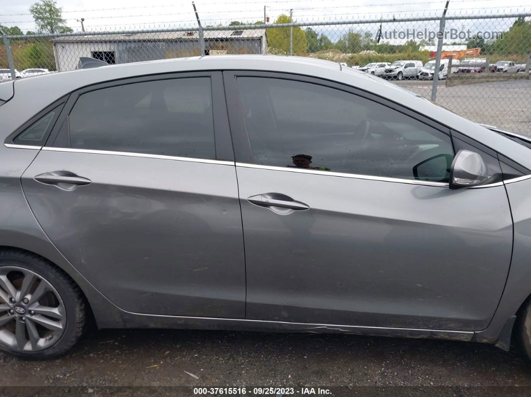 2017 Hyundai Elantra Gt   Gray vin: KMHD35LH5HU363904