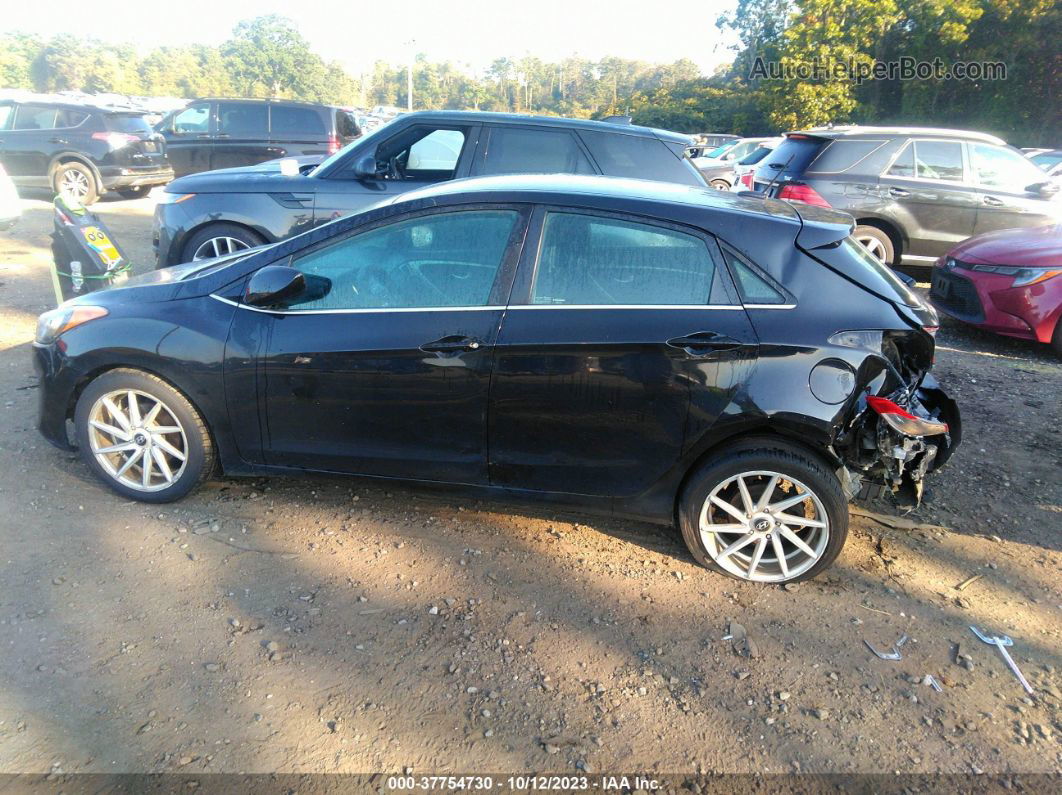 2017 Hyundai Elantra Gt   Black vin: KMHD35LH5HU364227