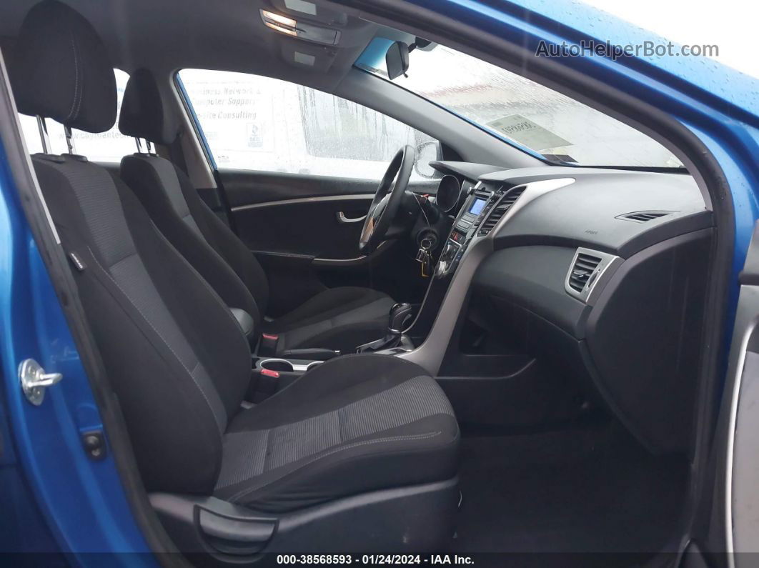 2017 Hyundai Elantra Gt   Синий vin: KMHD35LH5HU369203