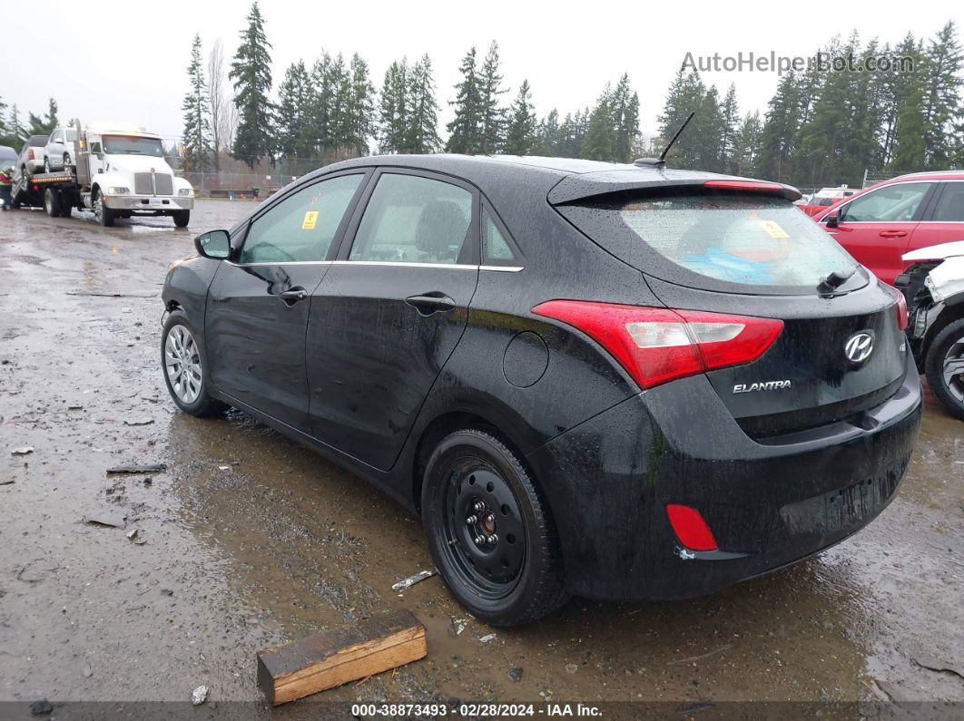 2017 Hyundai Elantra Gt Black vin: KMHD35LH5HU385241