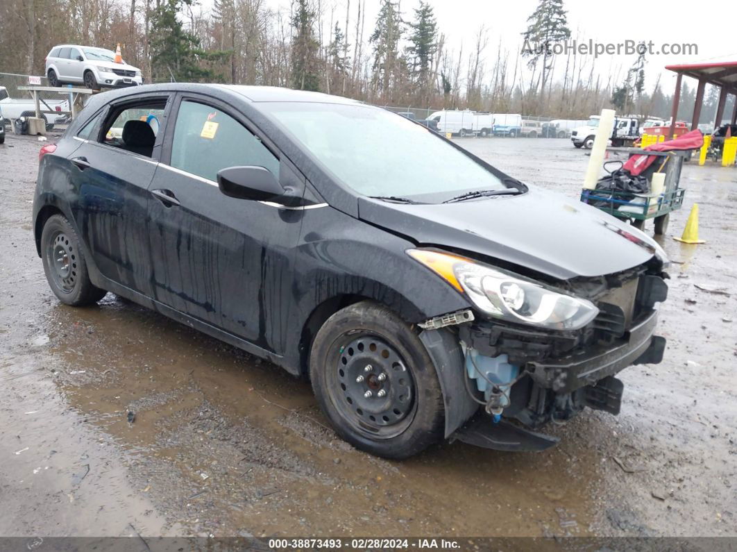 2017 Hyundai Elantra Gt Black vin: KMHD35LH5HU385241