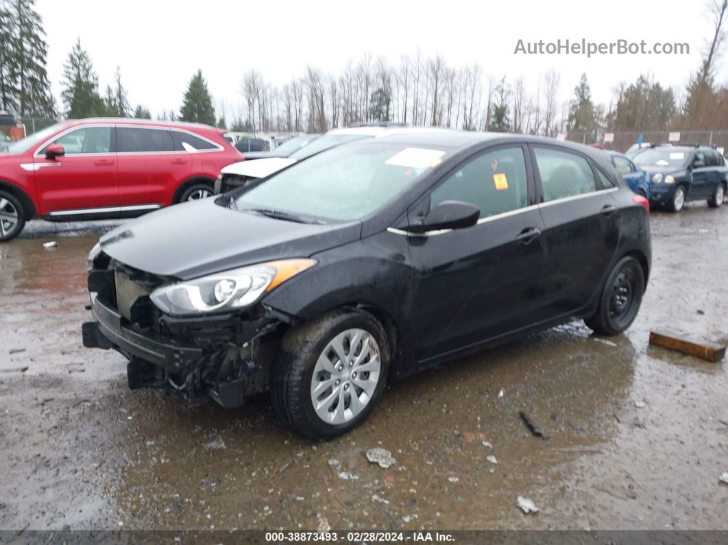 2017 Hyundai Elantra Gt Black vin: KMHD35LH5HU385241