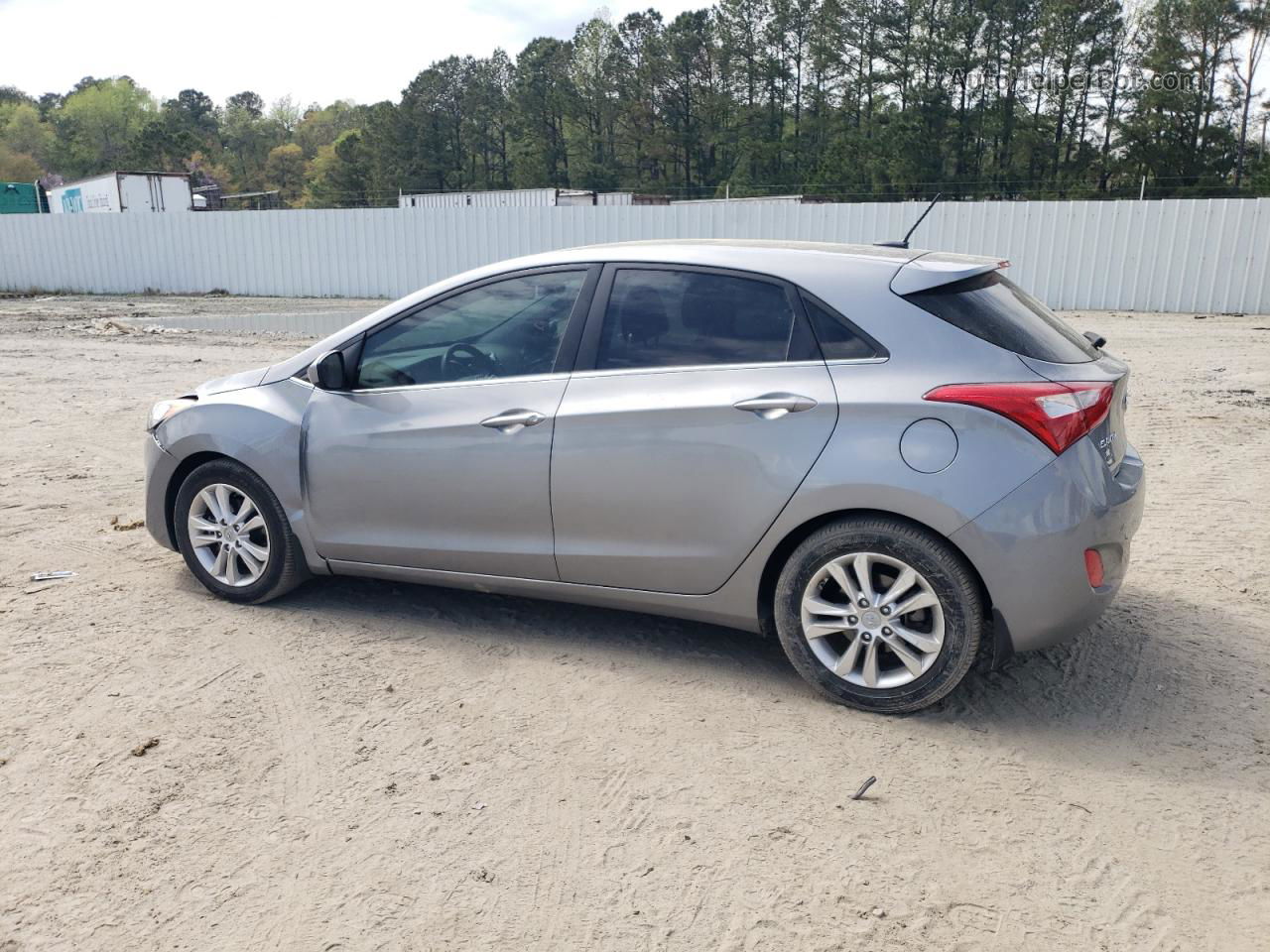 2014 Hyundai Elantra Gt  Silver vin: KMHD35LH6EU215014