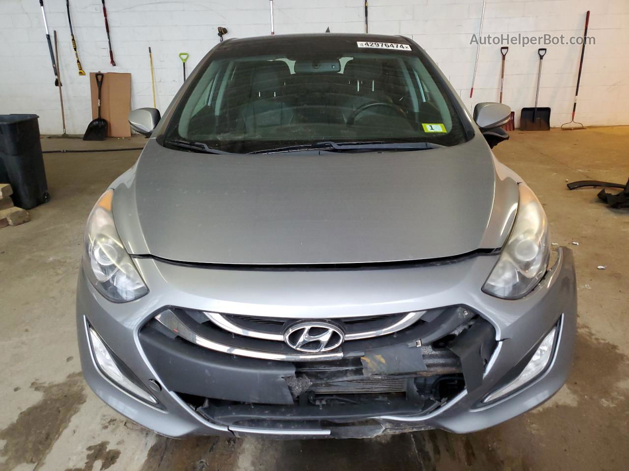 2014 Hyundai Elantra Gt  Gray vin: KMHD35LH6EU216521