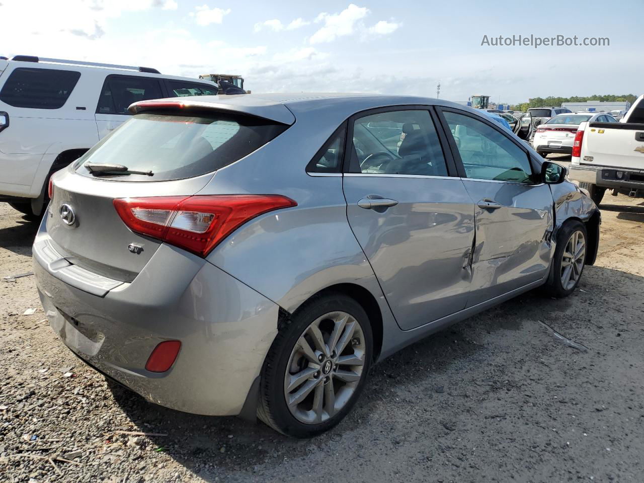 2016 Hyundai Elantra Gt  Gray vin: KMHD35LH6GU261493