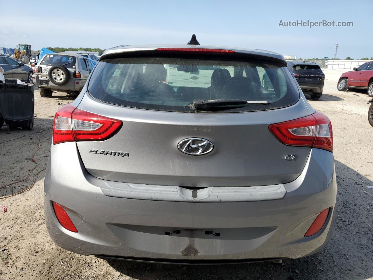 2016 Hyundai Elantra Gt  Gray vin: KMHD35LH6GU261493