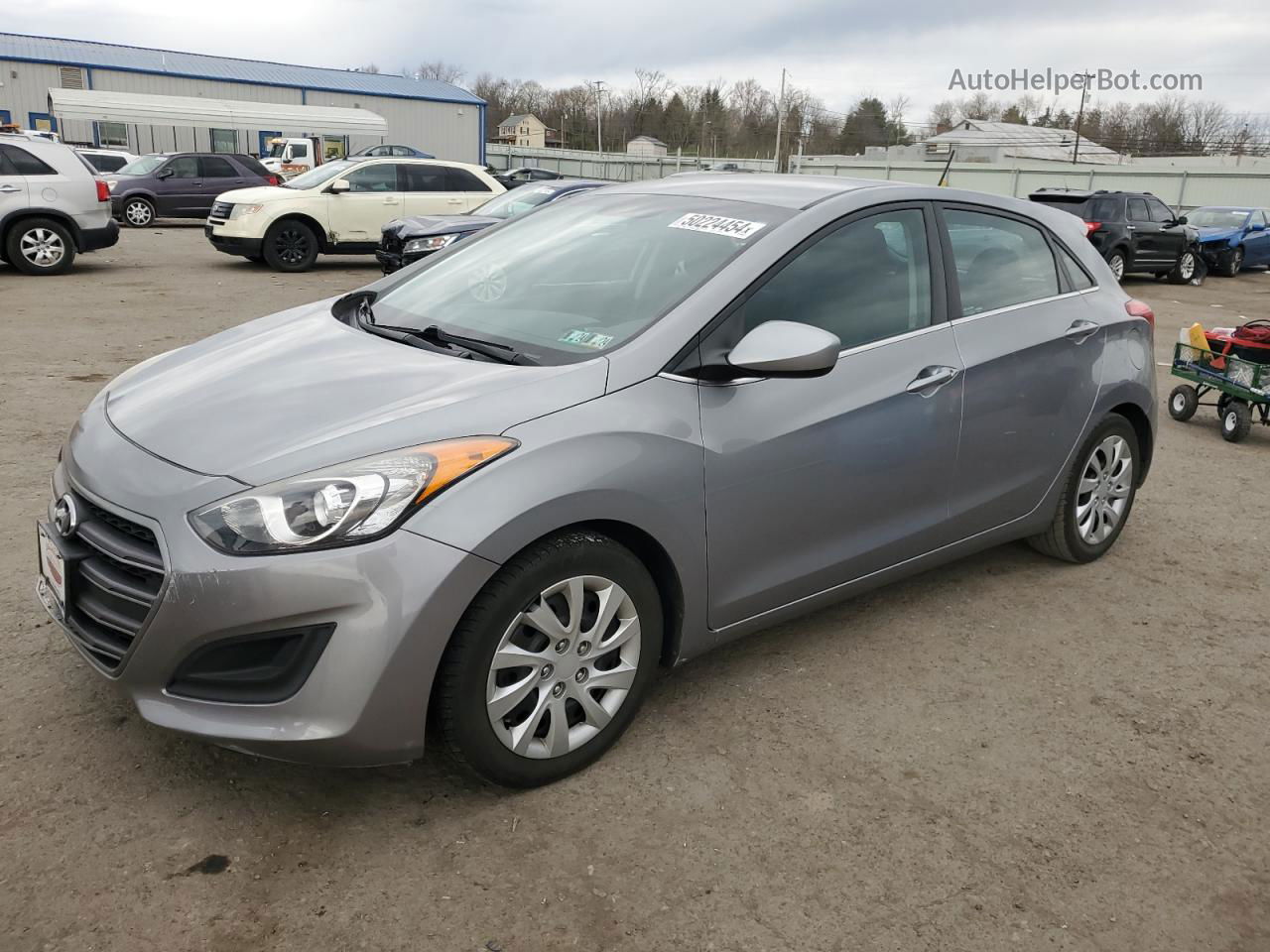 2016 Hyundai Elantra Gt  Gray vin: KMHD35LH6GU274423