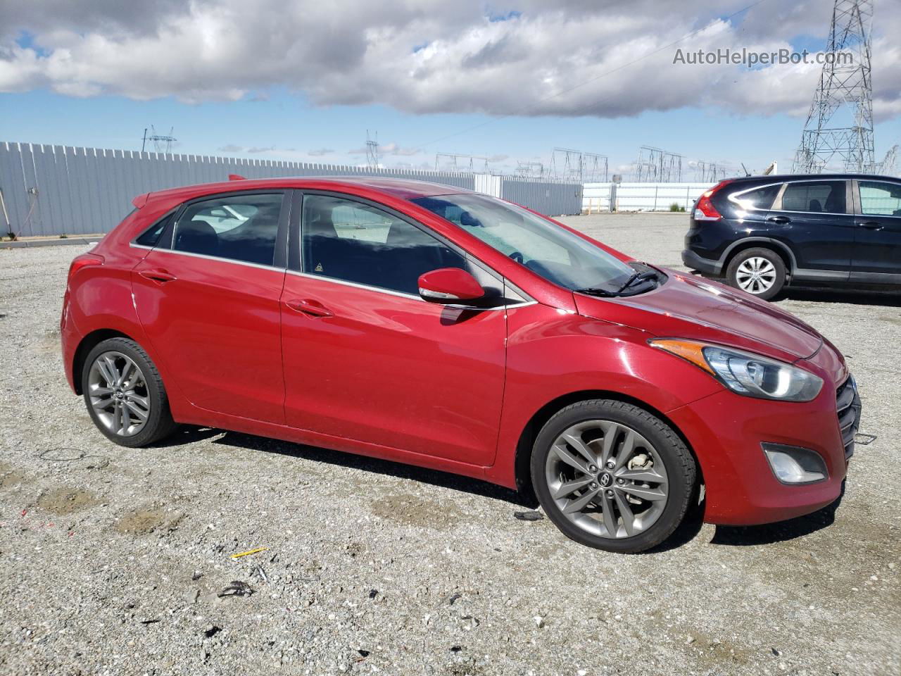 2016 Hyundai Elantra Gt  Red vin: KMHD35LH6GU336130