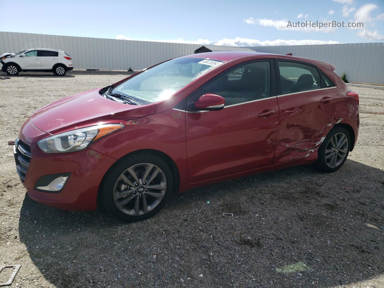 2016 Hyundai Elantra Gt  Red vin: KMHD35LH6GU336130