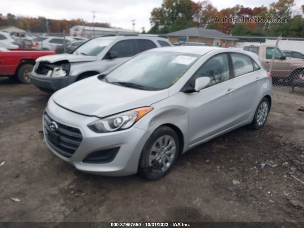 2017 Hyundai Elantra Gt Silver vin: KMHD35LH6HU353253