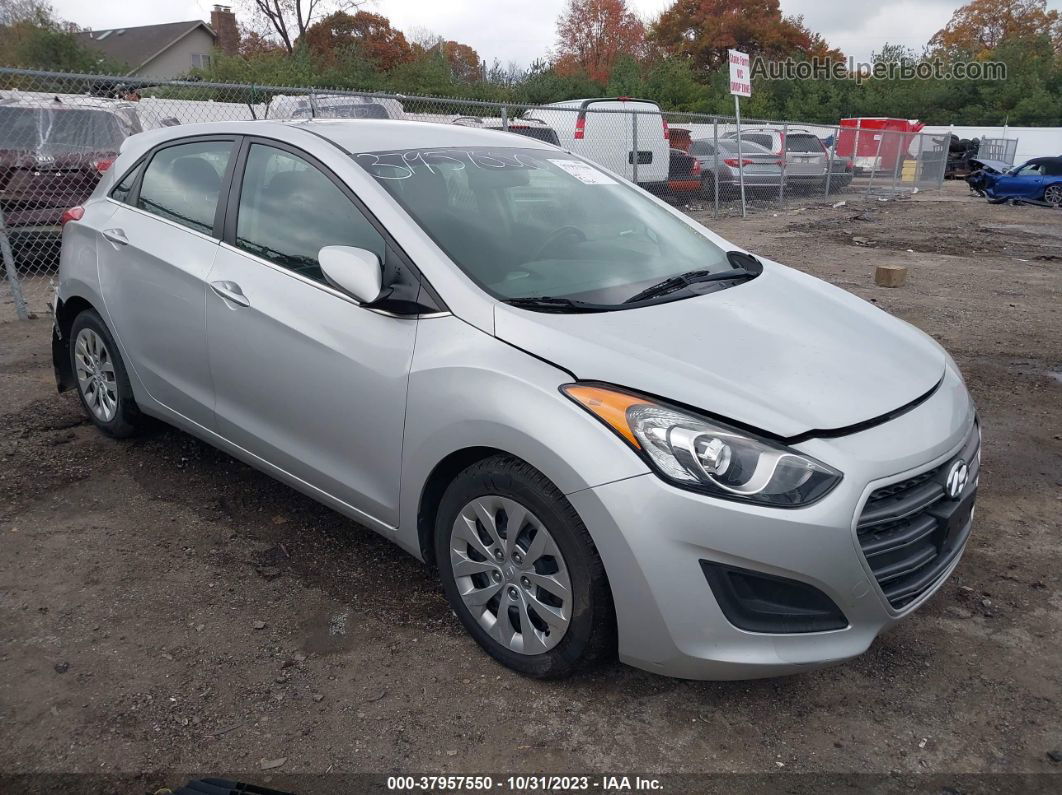 2017 Hyundai Elantra Gt Silver vin: KMHD35LH6HU353253