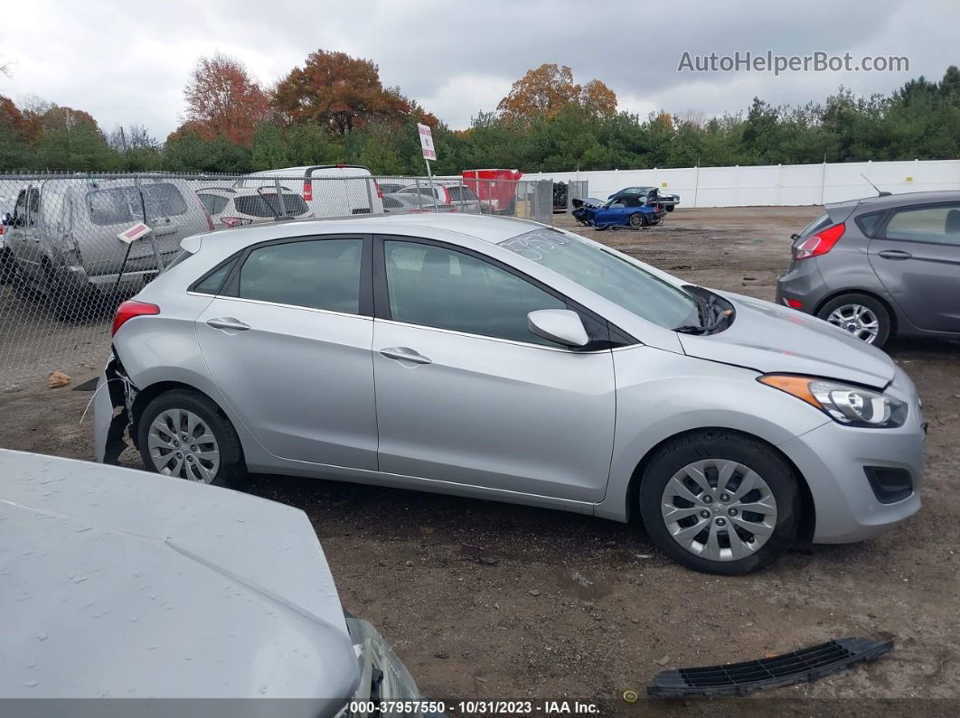 2017 Hyundai Elantra Gt Silver vin: KMHD35LH6HU353253