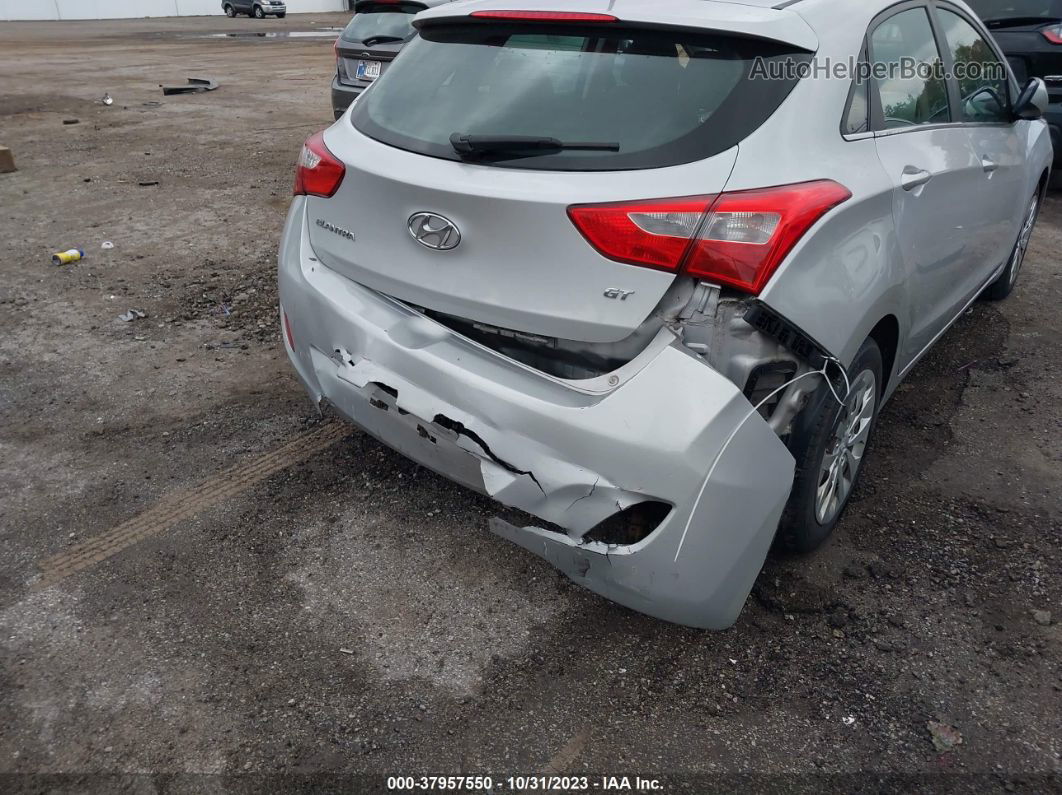 2017 Hyundai Elantra Gt Silver vin: KMHD35LH6HU353253