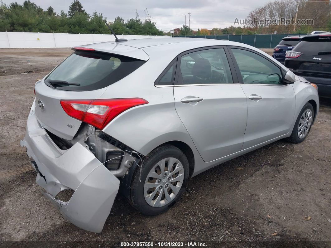 2017 Hyundai Elantra Gt Silver vin: KMHD35LH6HU353253