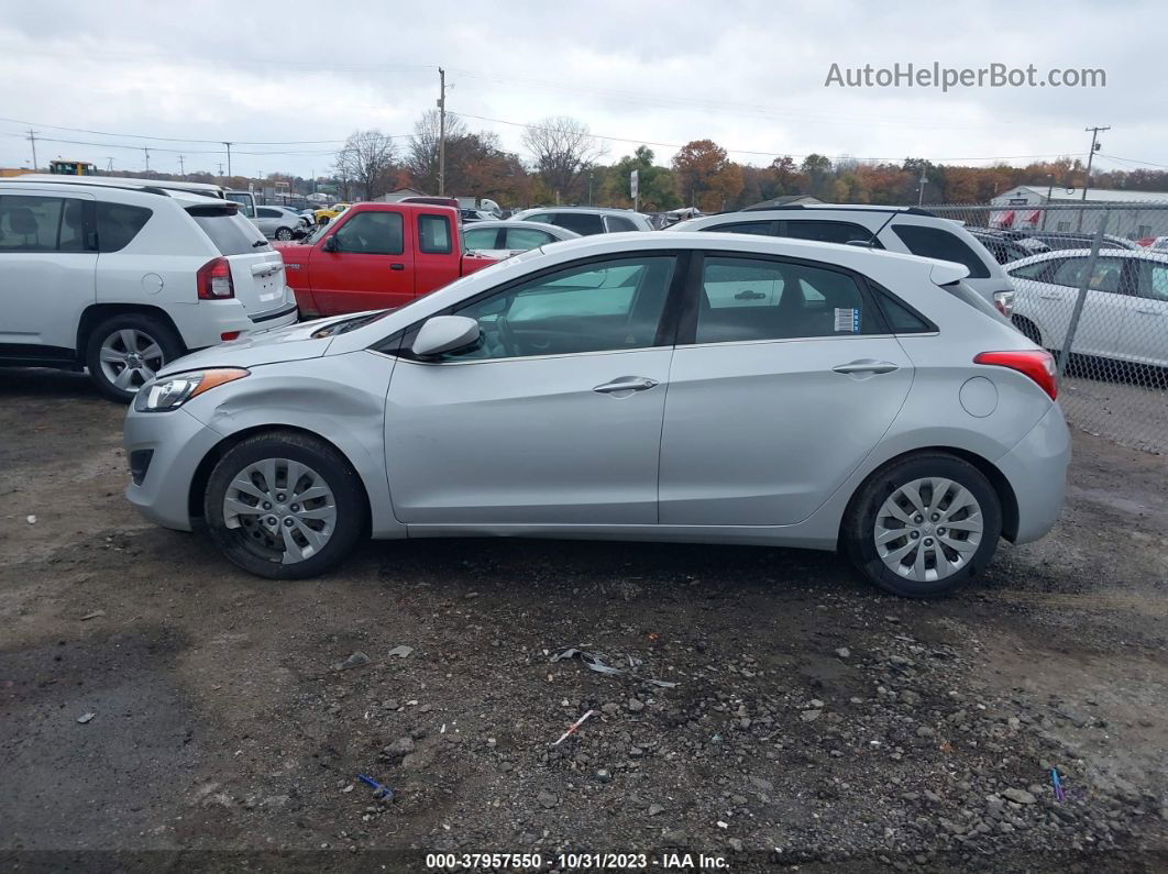 2017 Hyundai Elantra Gt Silver vin: KMHD35LH6HU353253