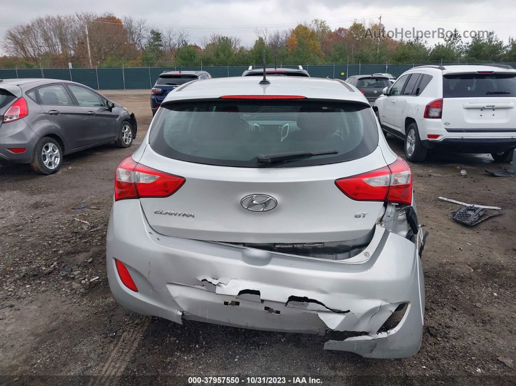 2017 Hyundai Elantra Gt Silver vin: KMHD35LH6HU353253