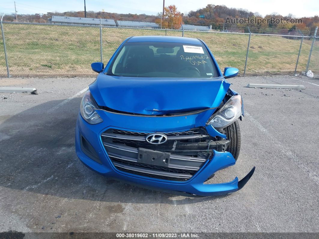 2017 Hyundai Elantra Gt Blue vin: KMHD35LH6HU356802