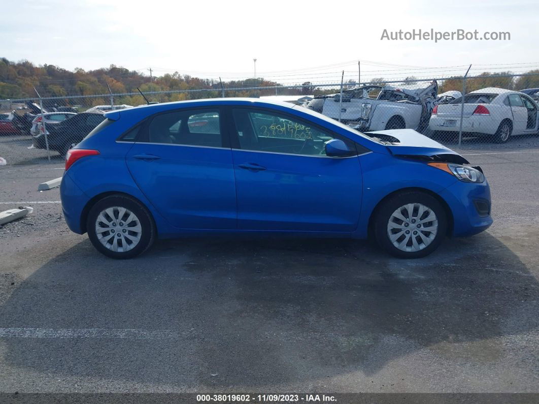 2017 Hyundai Elantra Gt Blue vin: KMHD35LH6HU356802