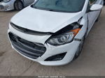 2017 Hyundai Elantra Gt   White vin: KMHD35LH6HU363863