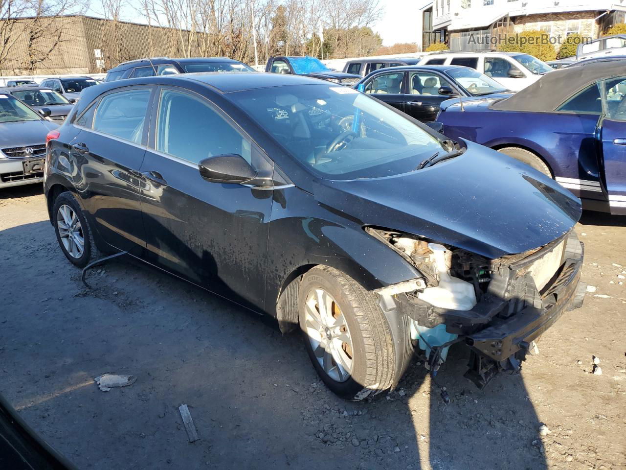 2014 Hyundai Elantra Gt  Black vin: KMHD35LH7EU211022