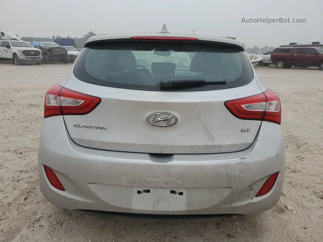 2014 Hyundai Elantra Gt  Серебряный vin: KMHD35LH7EU220867