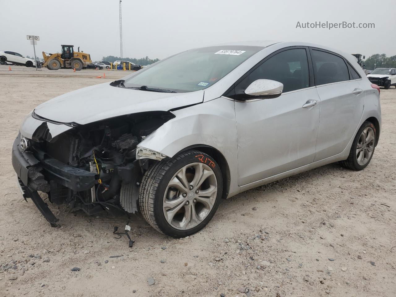 2014 Hyundai Elantra Gt  Silver vin: KMHD35LH7EU220867