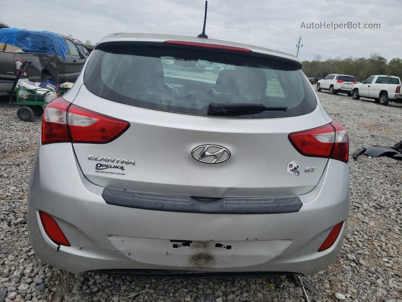 2016 Hyundai Elantra Gt  Gray vin: KMHD35LH7GU270400