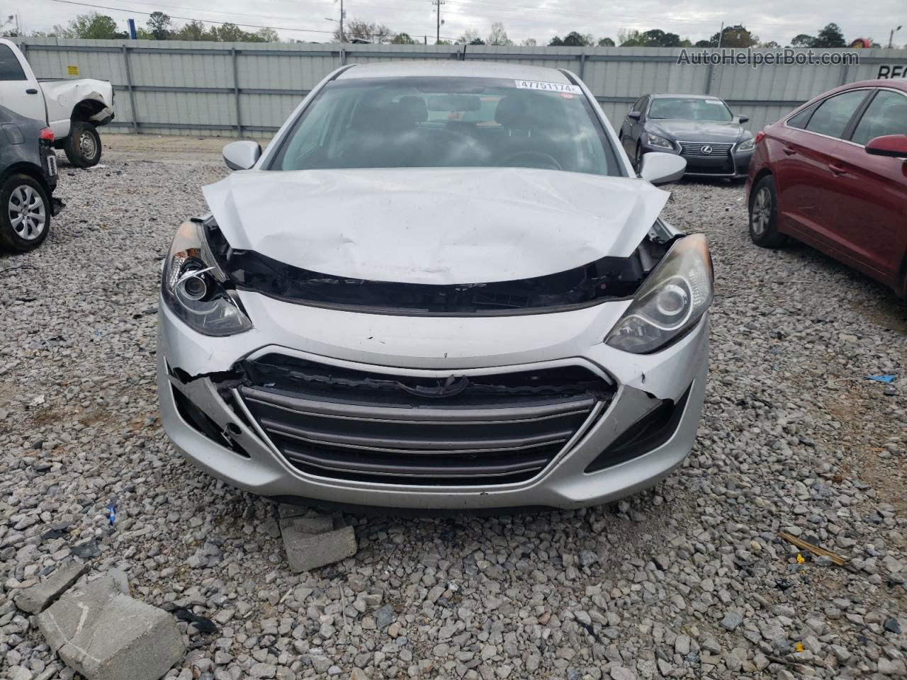 2016 Hyundai Elantra Gt  Gray vin: KMHD35LH7GU270400