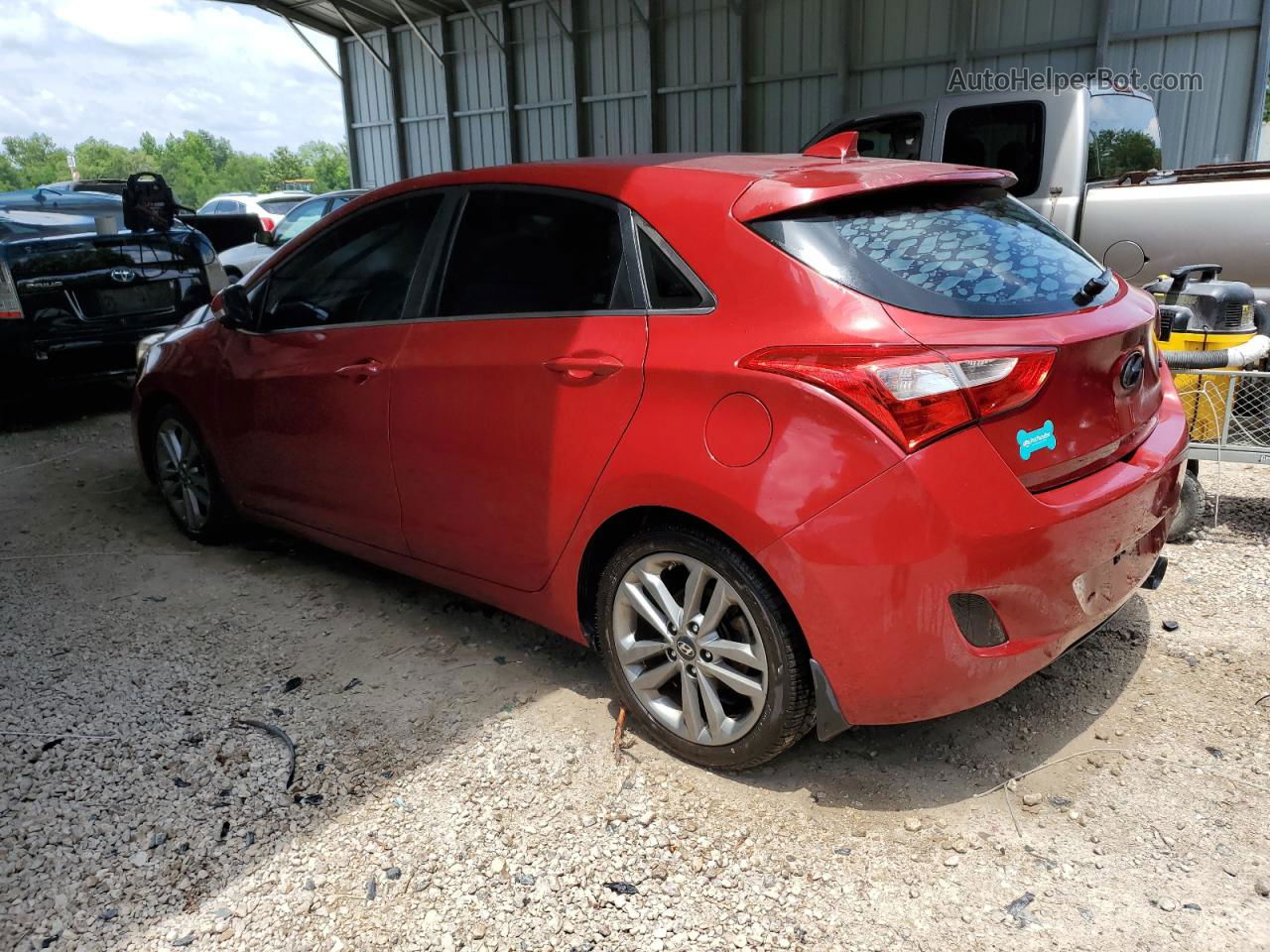 2016 Hyundai Elantra Gt  Red vin: KMHD35LH7GU292137