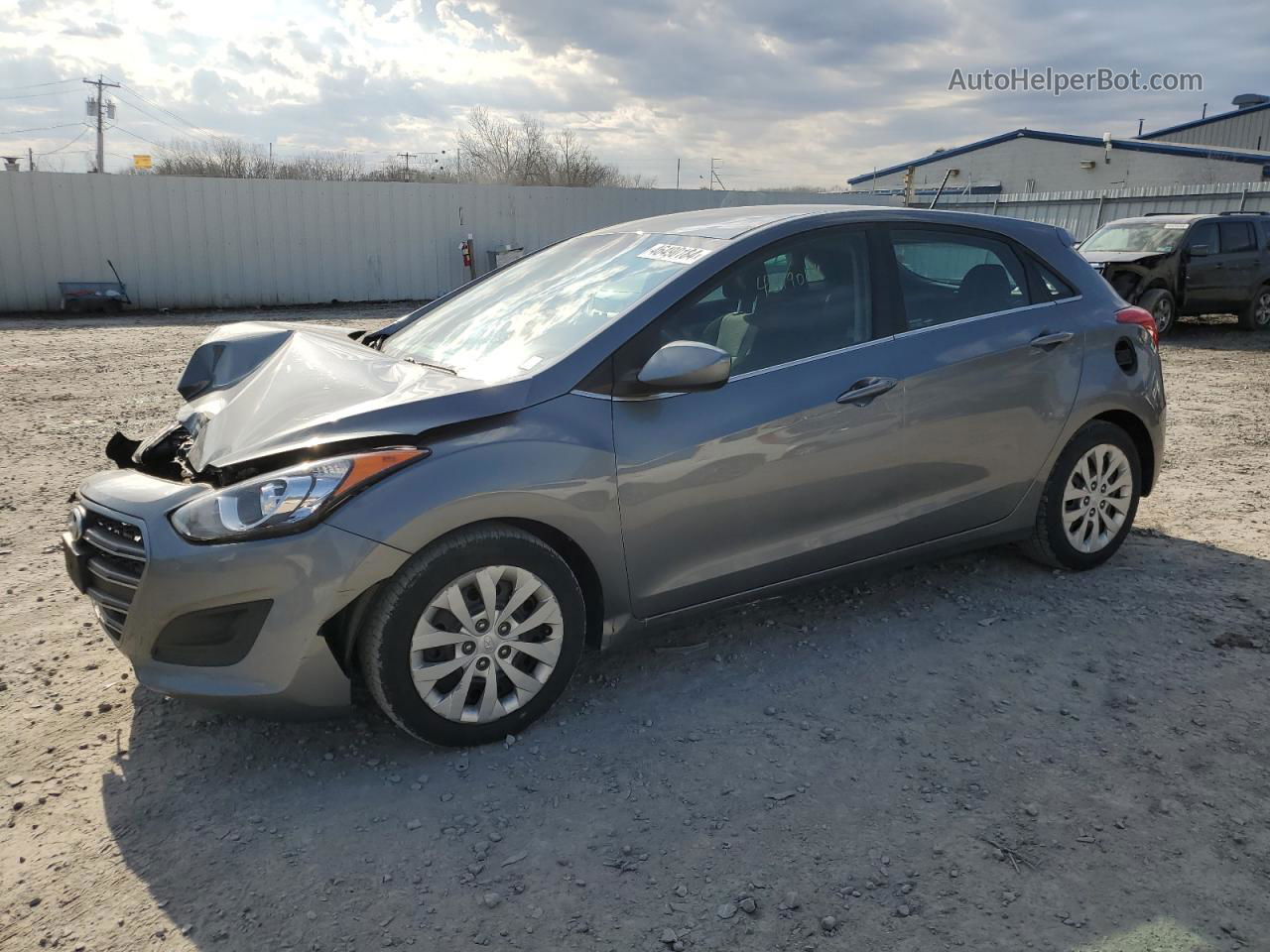 2016 Hyundai Elantra Gt  Gray vin: KMHD35LH7GU292476