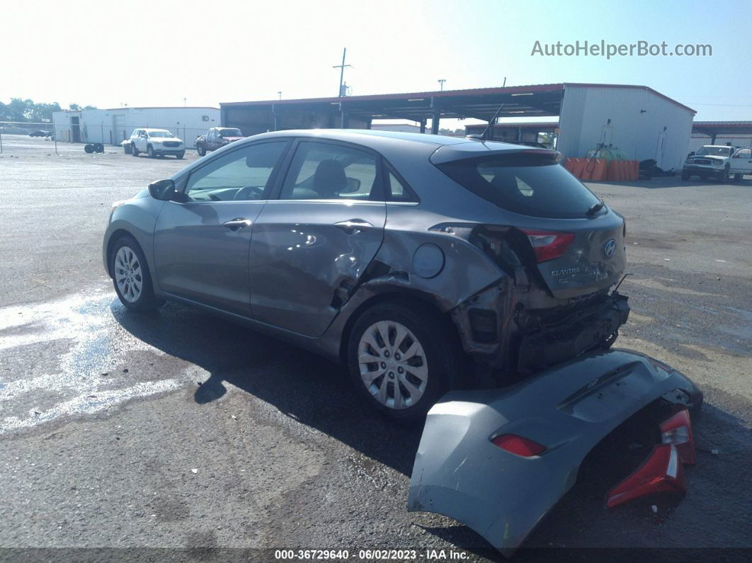 2017 Hyundai Elantra Gt   Gray vin: KMHD35LH7HU350345