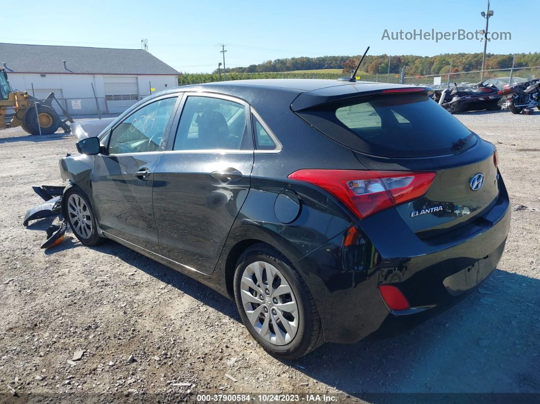 2017 Hyundai Elantra Gt Black vin: KMHD35LH7HU368599