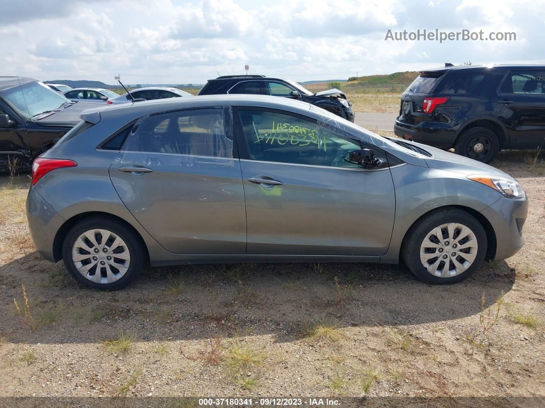 2017 Hyundai Elantra Gt   Gray vin: KMHD35LH7HU369932