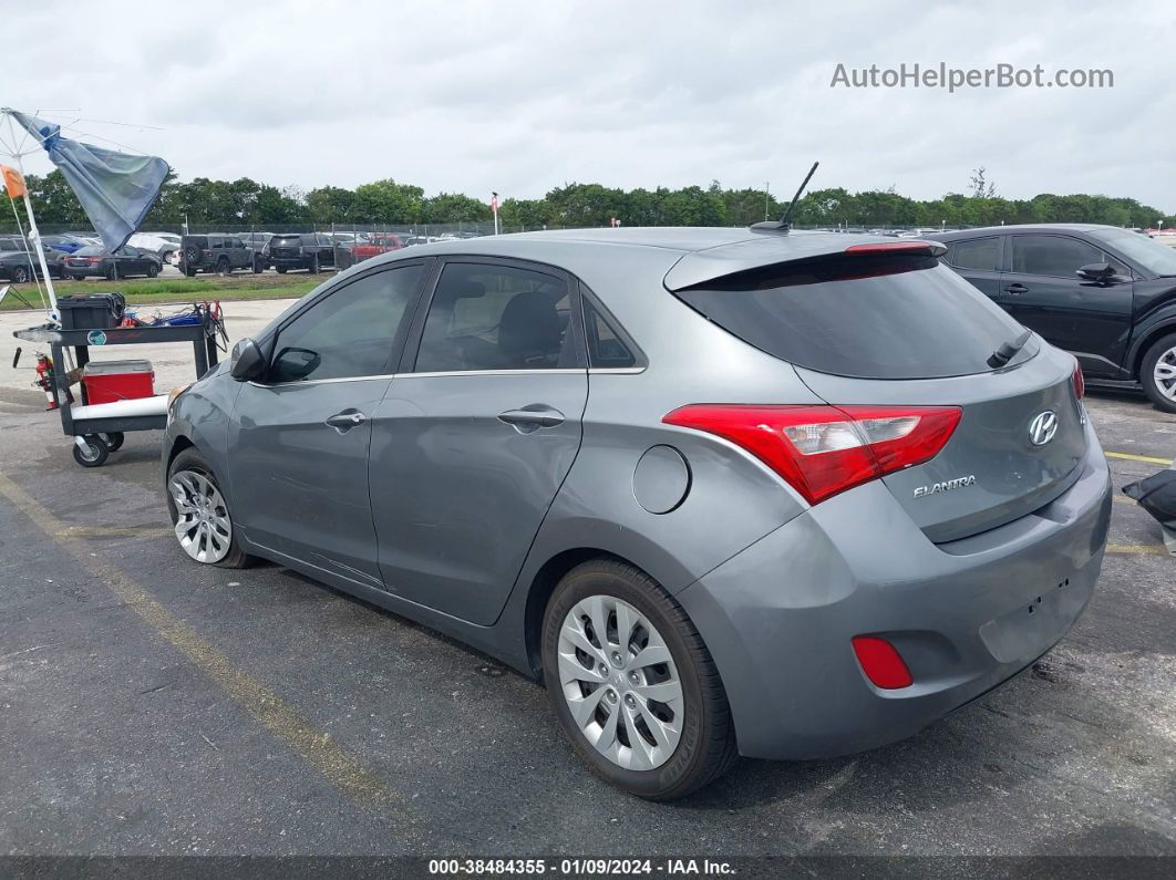 2017 Hyundai Elantra Gt Gray vin: KMHD35LH7HU372569