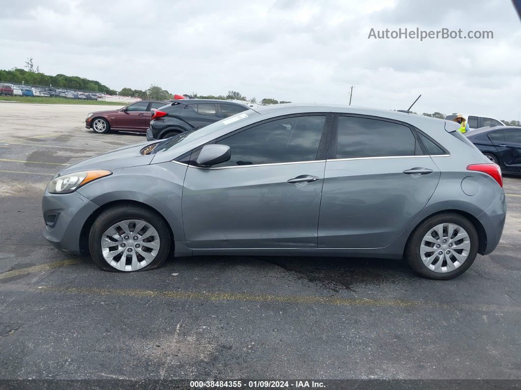 2017 Hyundai Elantra Gt Gray vin: KMHD35LH7HU372569