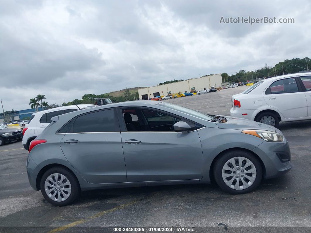 2017 Hyundai Elantra Gt Gray vin: KMHD35LH7HU372569