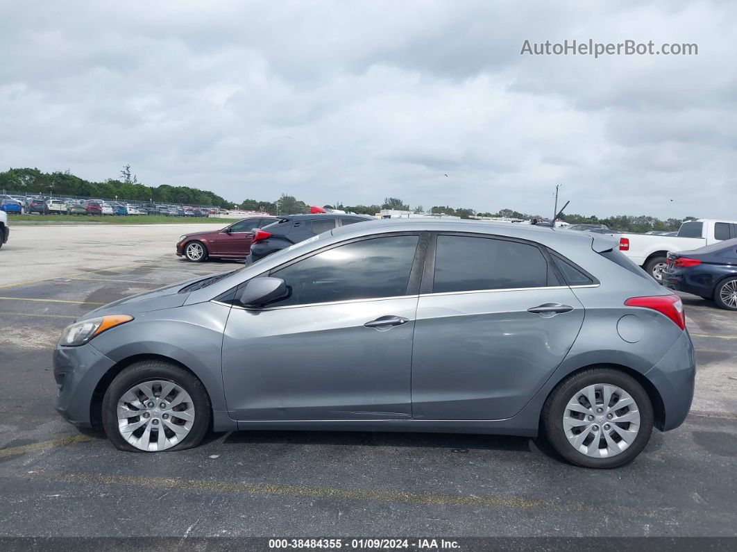 2017 Hyundai Elantra Gt Gray vin: KMHD35LH7HU372569