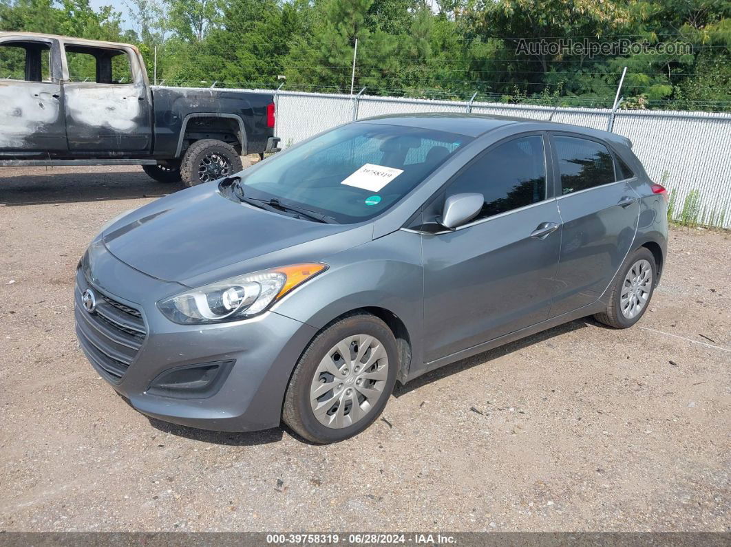 2017 Hyundai Elantra Gt   Gray vin: KMHD35LH7HU376394