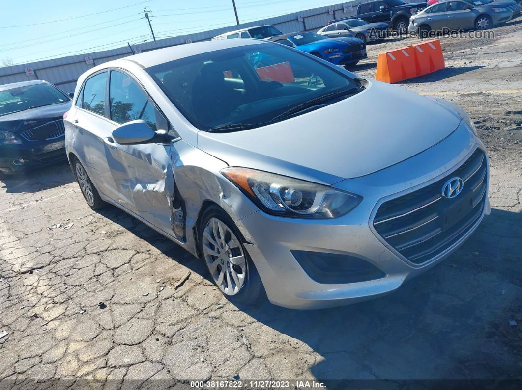 2017 Hyundai Elantra Gt Silver vin: KMHD35LH7HU377450