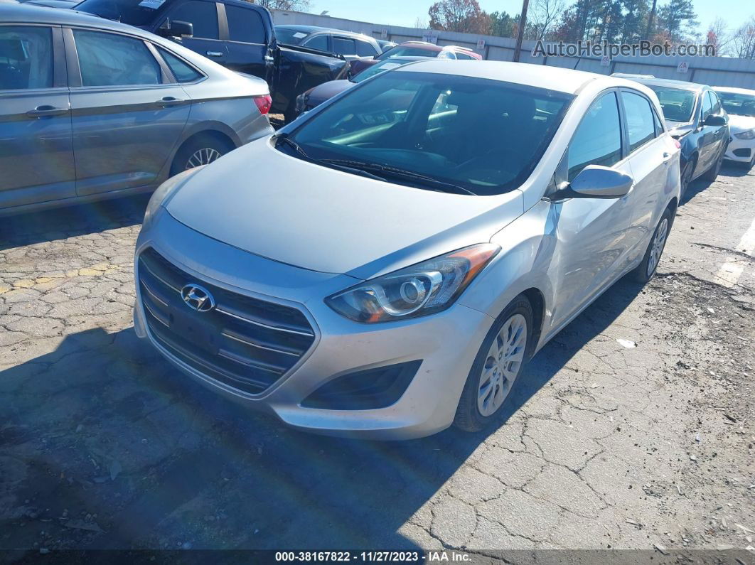 2017 Hyundai Elantra Gt Серебряный vin: KMHD35LH7HU377450