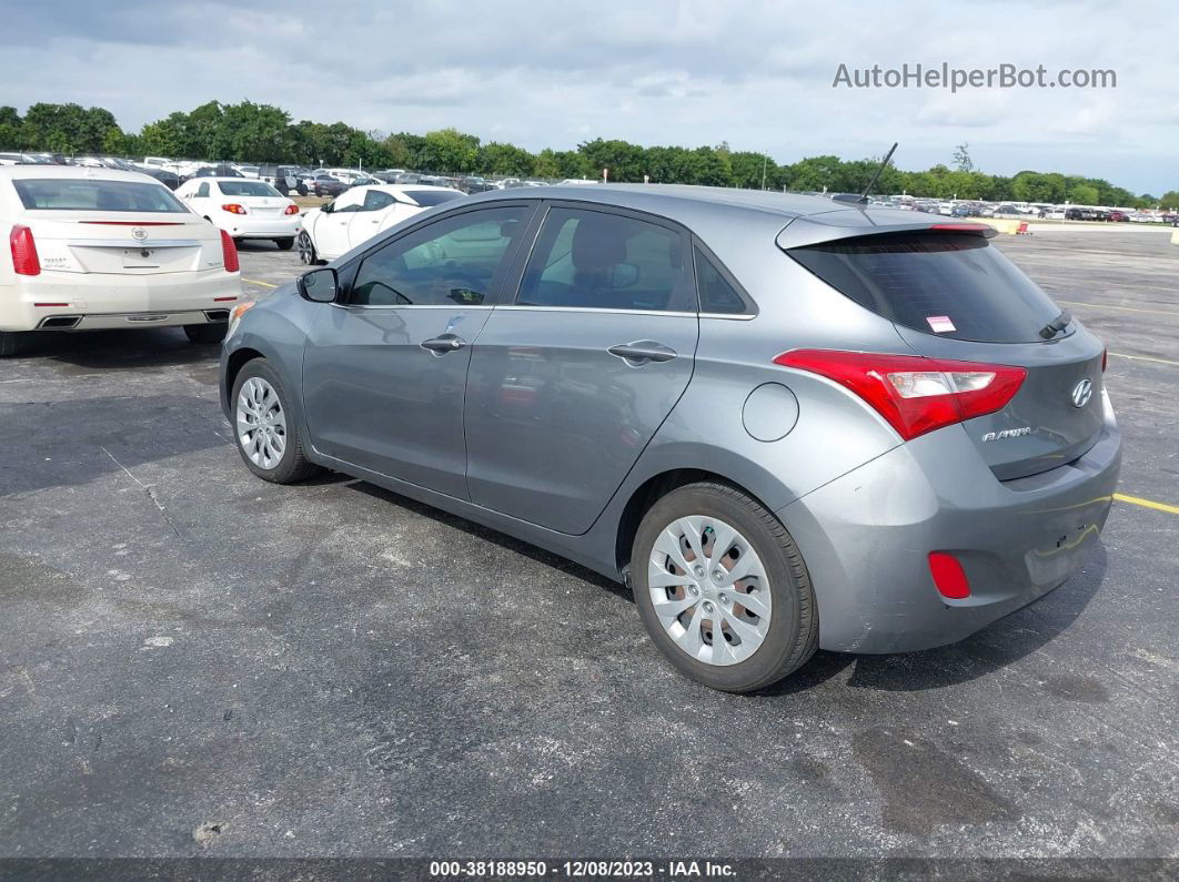 2017 Hyundai Elantra Gt   Gray vin: KMHD35LH7HU378209