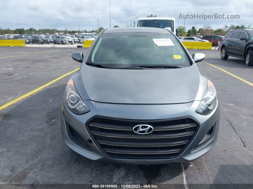 2017 Hyundai Elantra Gt   Серый vin: KMHD35LH7HU378209