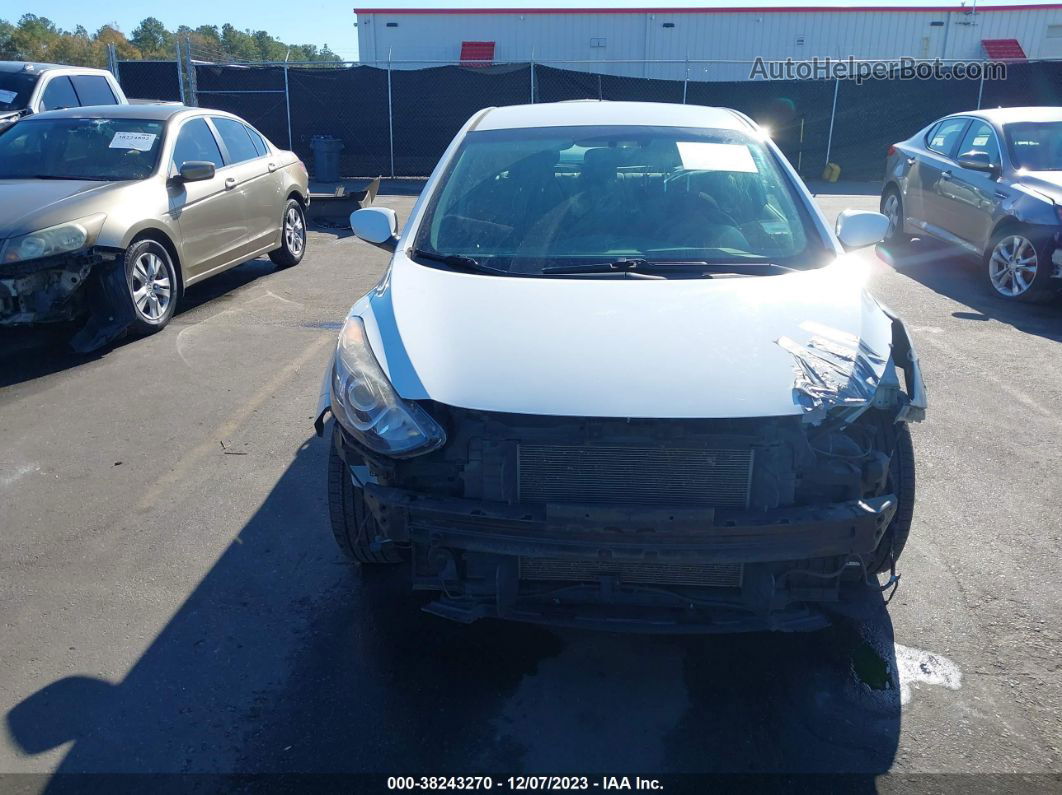 2017 Hyundai Elantra Gt White vin: KMHD35LH7HU384351